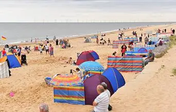 Great Yarmouth beach is all the motivation you need when visiting Great Yarmouth. It runs for miles and home to some wonderful dunes
